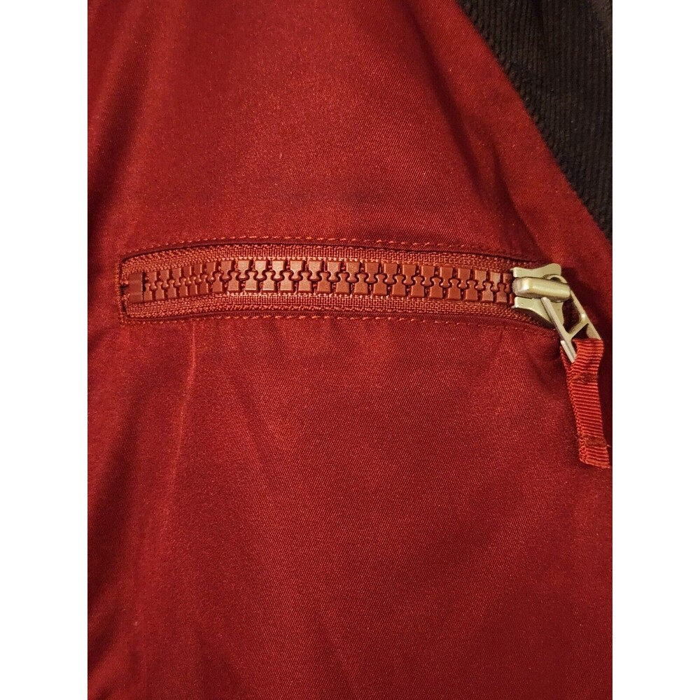 BURTON Women's Large ASTER Snow Biking Red Jacket - Picture 2 of 7